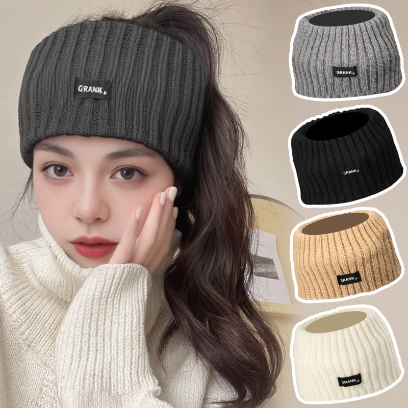 Versátil Faixa De Cabelo De Malha Menina Fitness Esportes Yoga Cachecol Hip Hop Feminino Simples Maquiagem Bandana