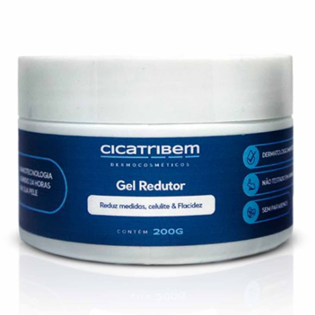 Gel Redutor De Medidas Celulite E Flacidez 200g Cicatribem