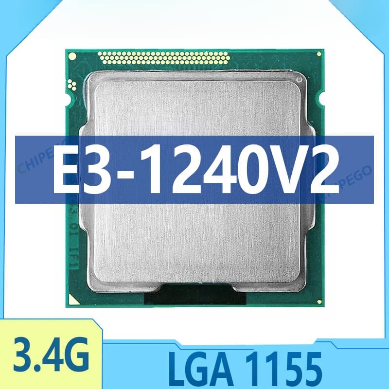 Xeon E3 1240 v2 E3-1240v2 E3 1240 v2 3.4 GHz Processador de CPU quad-core 8m 69w LGA 1155