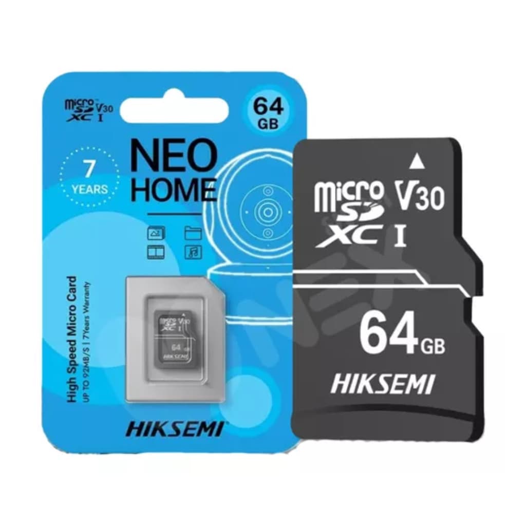 Cartao Memoria 64GB MicroSdXC HS-TF-D1 HIKSEMI