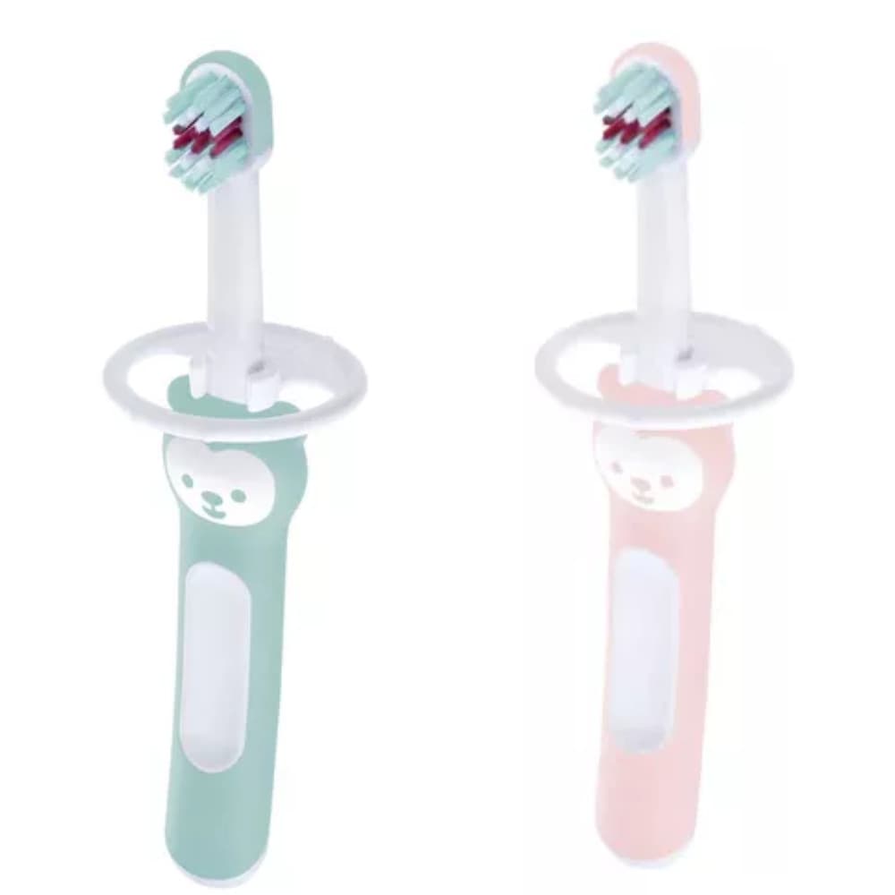 ESCOVA DENTAL BABYS BRUSH MAM CABO CURTO 6+ MESES EXTRA MACIA