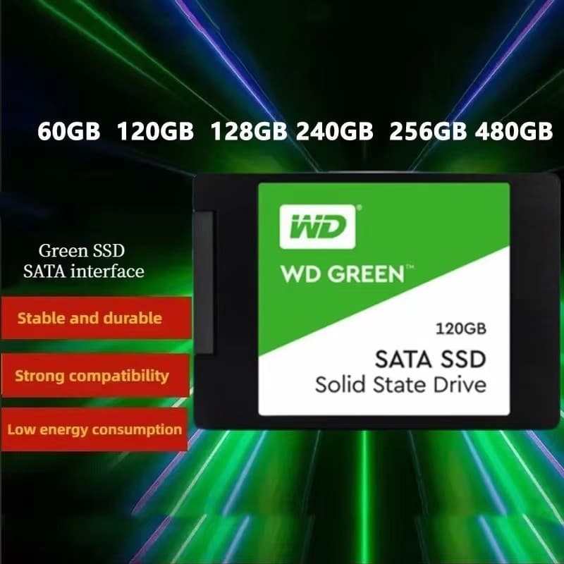 WD Green - Western Data SSD 120GB 240GB 480GB 1TB SATAIII 2,5 polegadas Disco rígido para laptop de mesa1TB