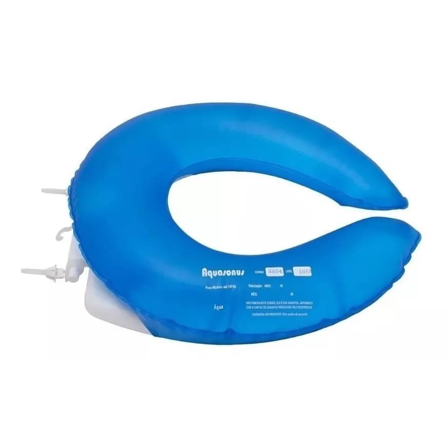 Almofada D'água Assento ortopédico Para Cadeira De Banho Anti-escaras aquasonus