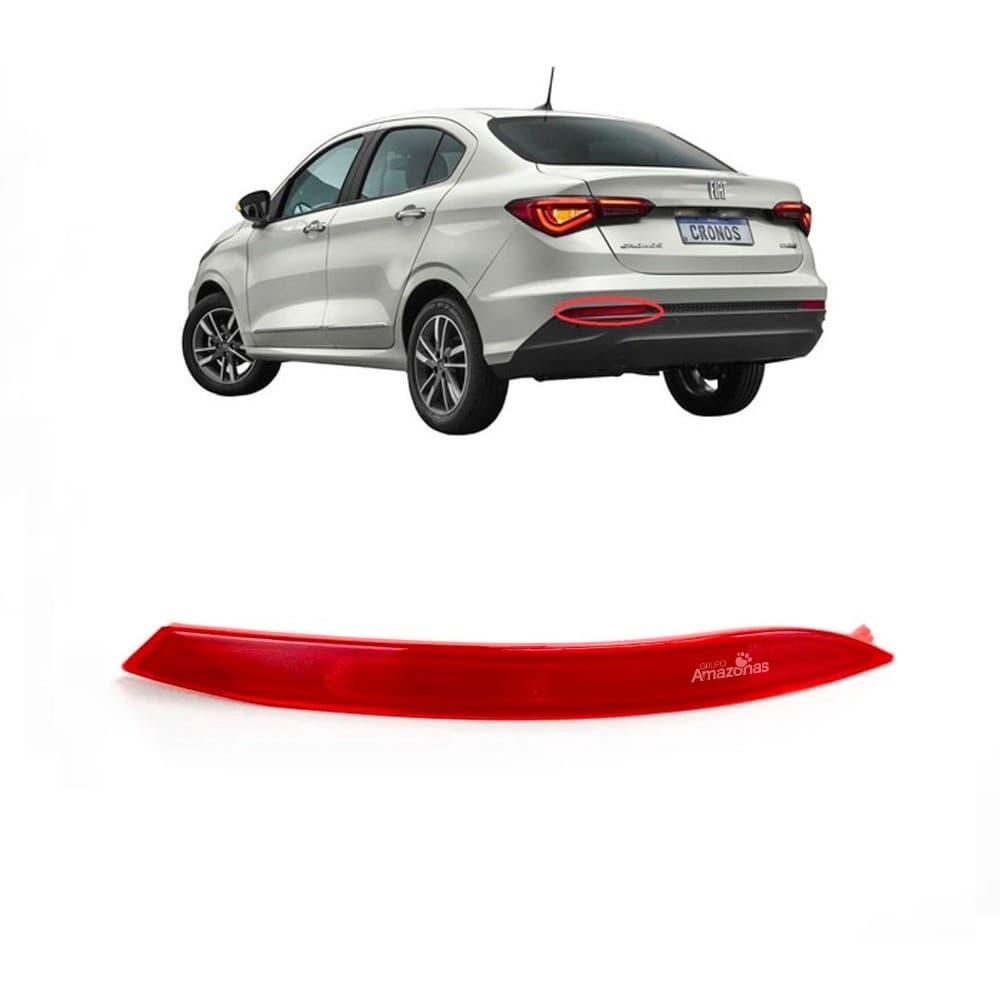 Refletor Traseiro Esquerdo Cronos 2018 2019 2020