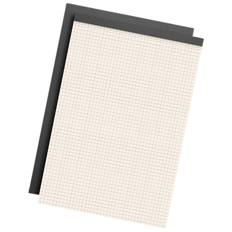 YJCNELCR A 4 Blocos De Notas De Papel Gráfico 80 Folhas Quads Bloco Governado Grade Notebook Almofada Caderno De Engenha