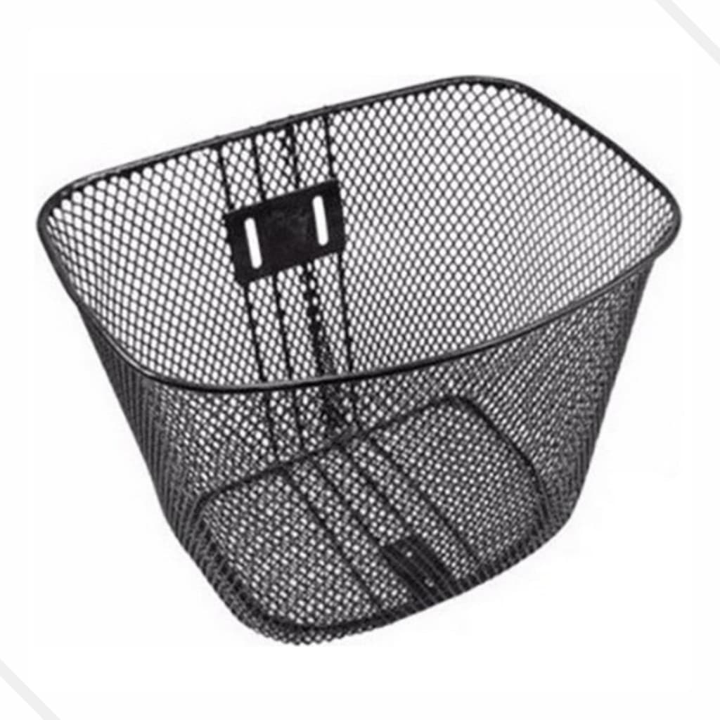 Cesta Cestinha Aço P/ Bicicleta 26 Grande 35x25x22 Top