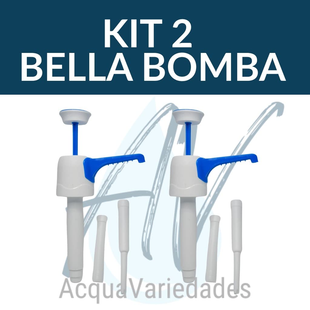 Kit 2 Bella bomba manual cobrirel