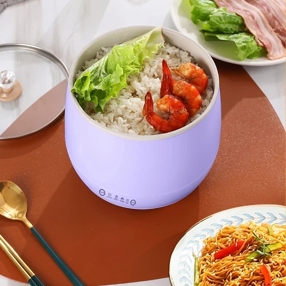 Mini Panela De Arroz Elétrica Cerâmica 1,8 Litros 110V / 220V PREMIUM Cozinha