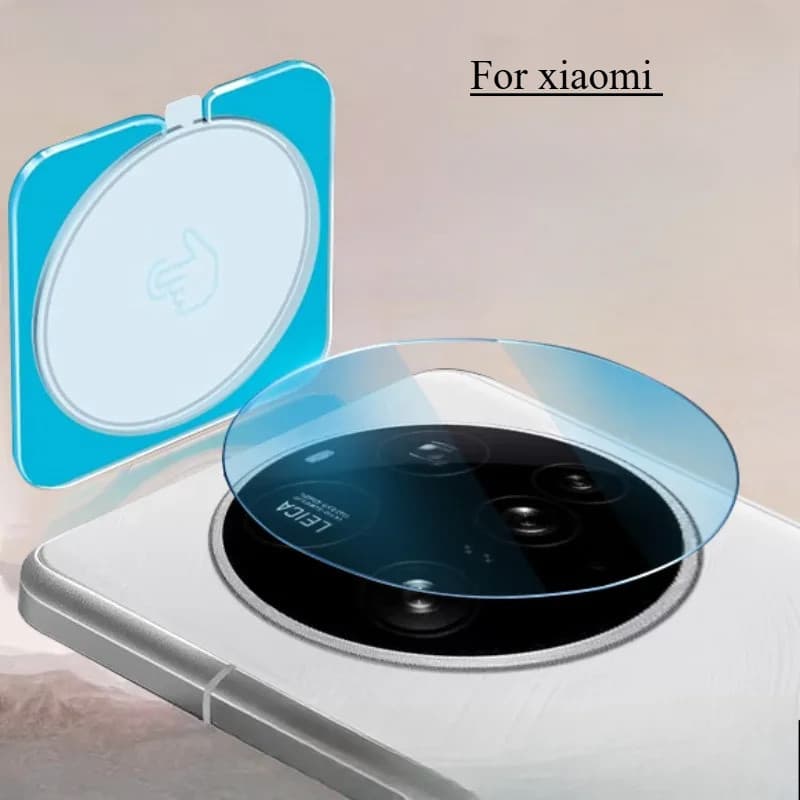 Protetor De Vidro De Lente De Câmera Com Cola Completa Para Xiaomi Mi 15 Ultra/15 Pro/14 CIVI4 Filme Instalação De Local