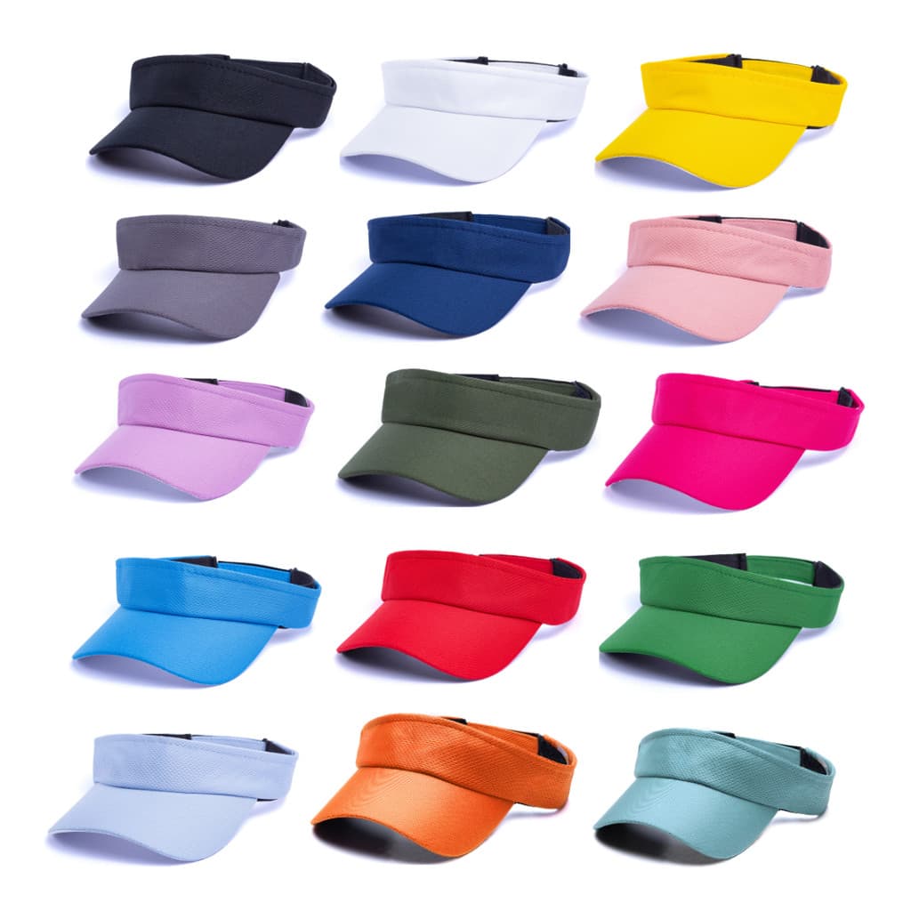 Viseira Lisa Boné Verão Esportivo Ajustável