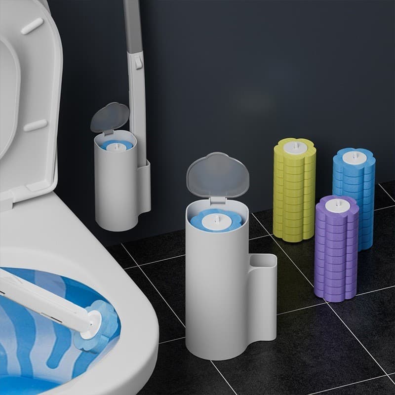 Escova descartável Para Vaso sanitário e Parede Banheiro