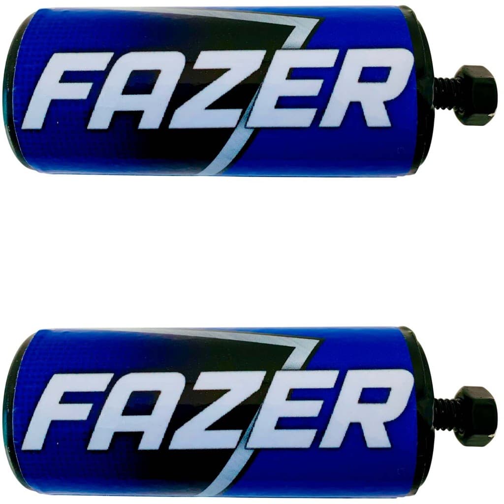 Fazer Tubo Par Slider Protetor Carenagem Motor Tanque Azul Pedal Moto para Mata Cachorro