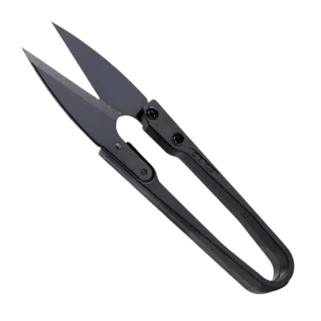 Tesoura de Arremate Metal 11Cm Preta Pequena - TC-805B