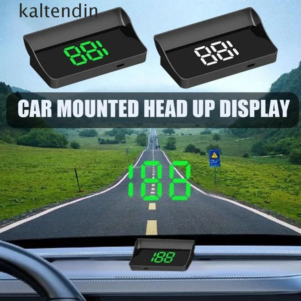 Velocímetro Digital KALTENDIN , Display Universal HUD Para Carro , GPS Detector KMH/MPH