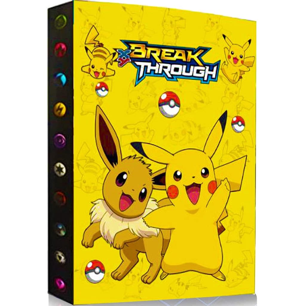 Fichário Album comporta até 240 cartas do pokemon