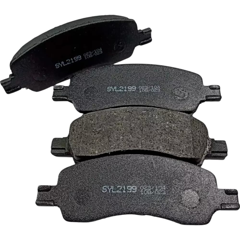 Jogo Pastilhas Dianteiras Syl2199 Fiat Argo Cronos Pulse 1.3 2022 2023 2024 Syl