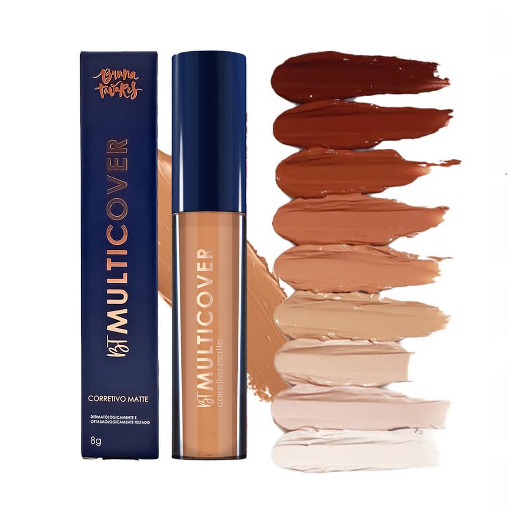 Corretivo Liquido Multicover Bruna Tavares 8g
