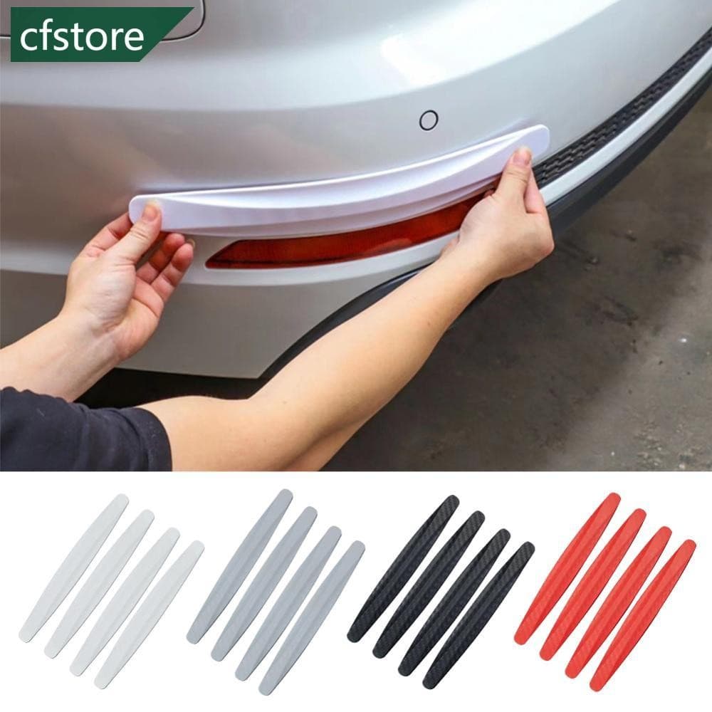 CFSTORE 4 Unidades De Tiras Anticolisão Para-Choque De Carro , De Fita Protetora Automotiva Arranhões De Porta , Adesivo