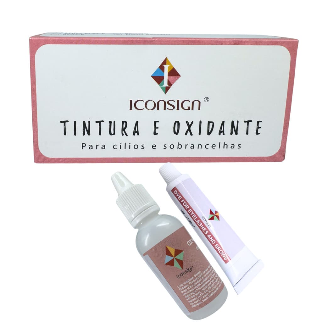 Tintura E Oxidante Para Cílios E Sobrancelhas Iconsign Original
