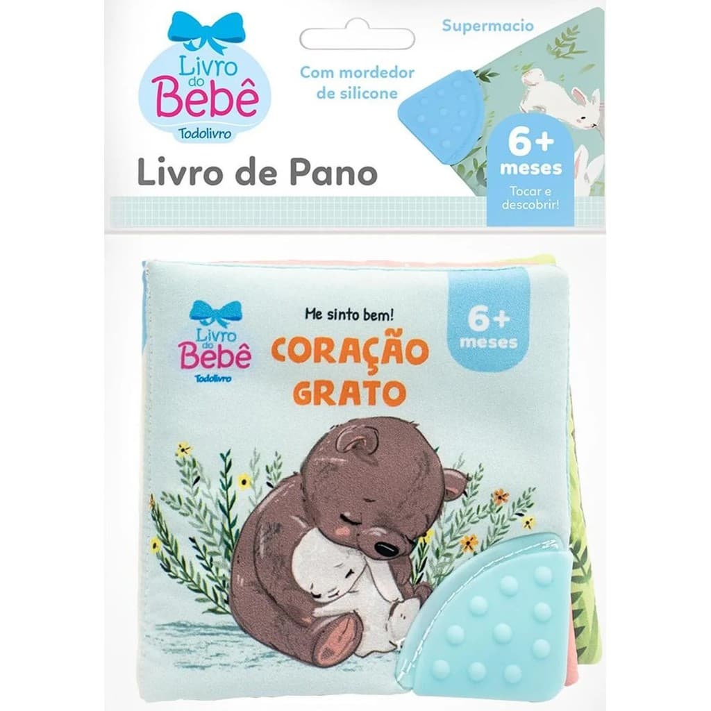 Livro do Bebê - Me Sinto Bem - Coração Grato