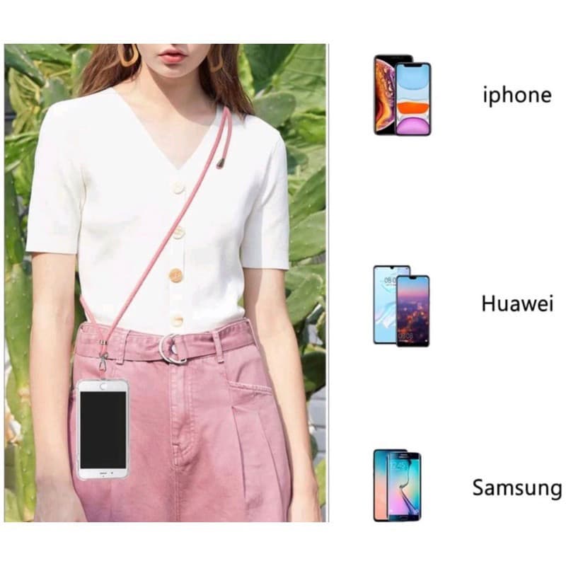 Cordão Para Celular Suporte Pescoço Para Capinha Universal