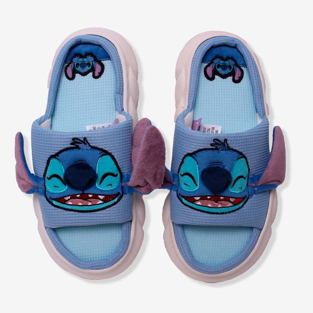 Pantufa Chinelo Nuvem Stitch 3d Disney Emborrachado P M G Okay