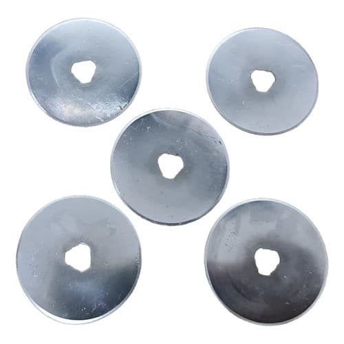 Kit 5 Lâminas Disco Corte Cortador Circular 45mm Patchwork