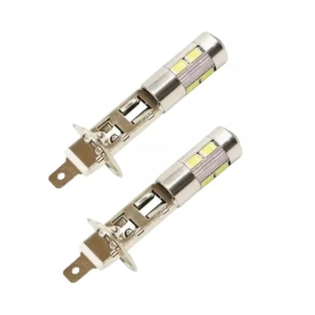 KIT 2 LAMPADA H1 10 LED CREE BRANCO 12V