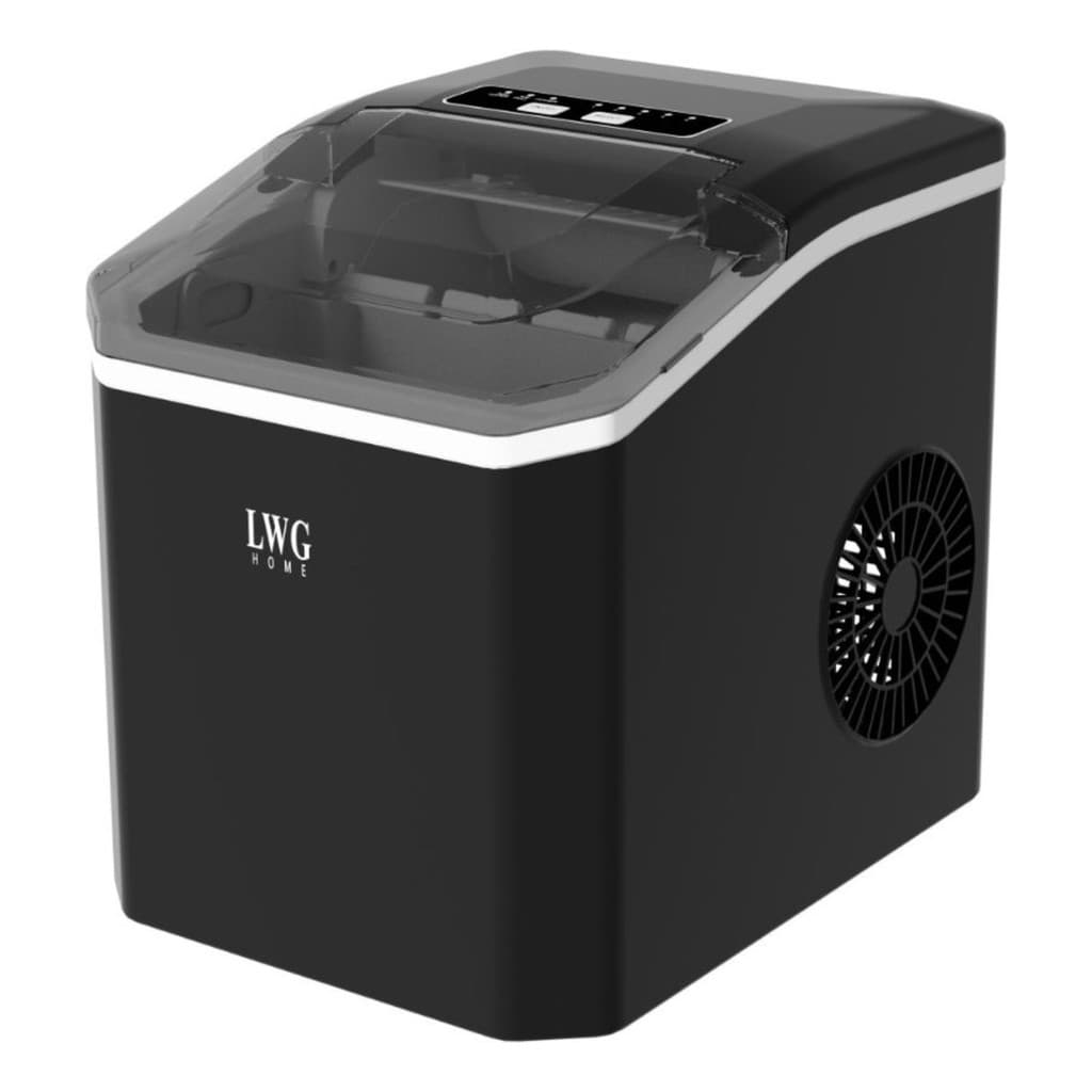 Maquina Gelo Bebida Drink Bar Cubo 12kg Cor Preto