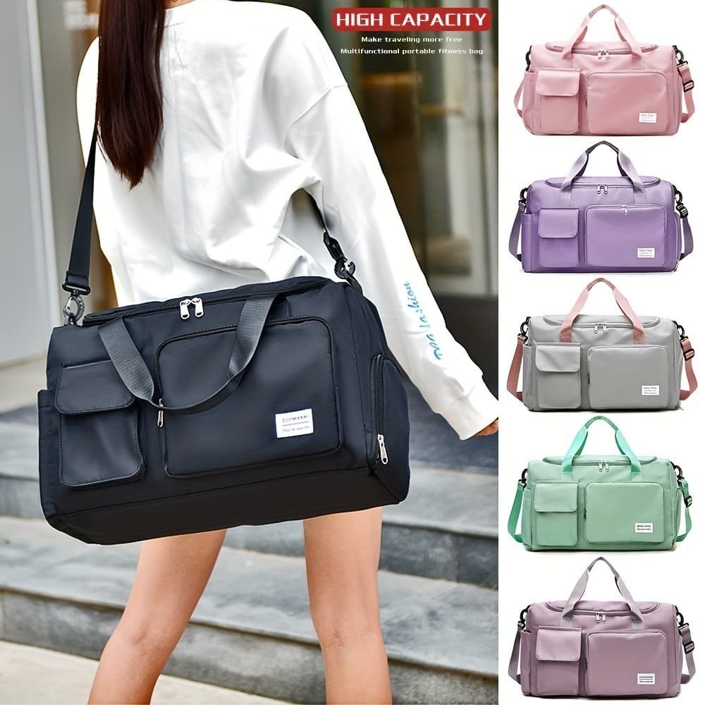 Bolsa Mala de Viagem Multifuncional de Grande Capacidade Resistente e Impermeável