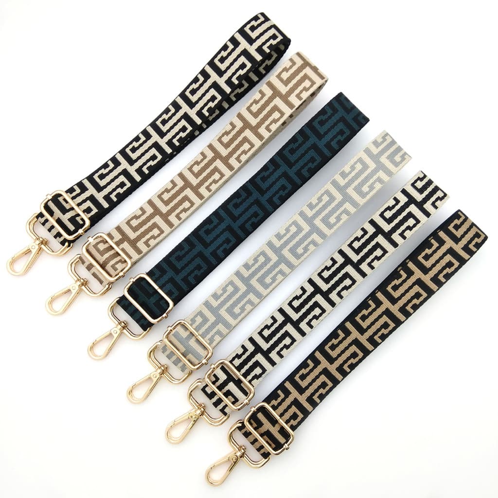 3.8cm novo estilo labirinto bolsa alça de ombro pingente acessórios um ombro Diagonal ajustável substituição alça de omb