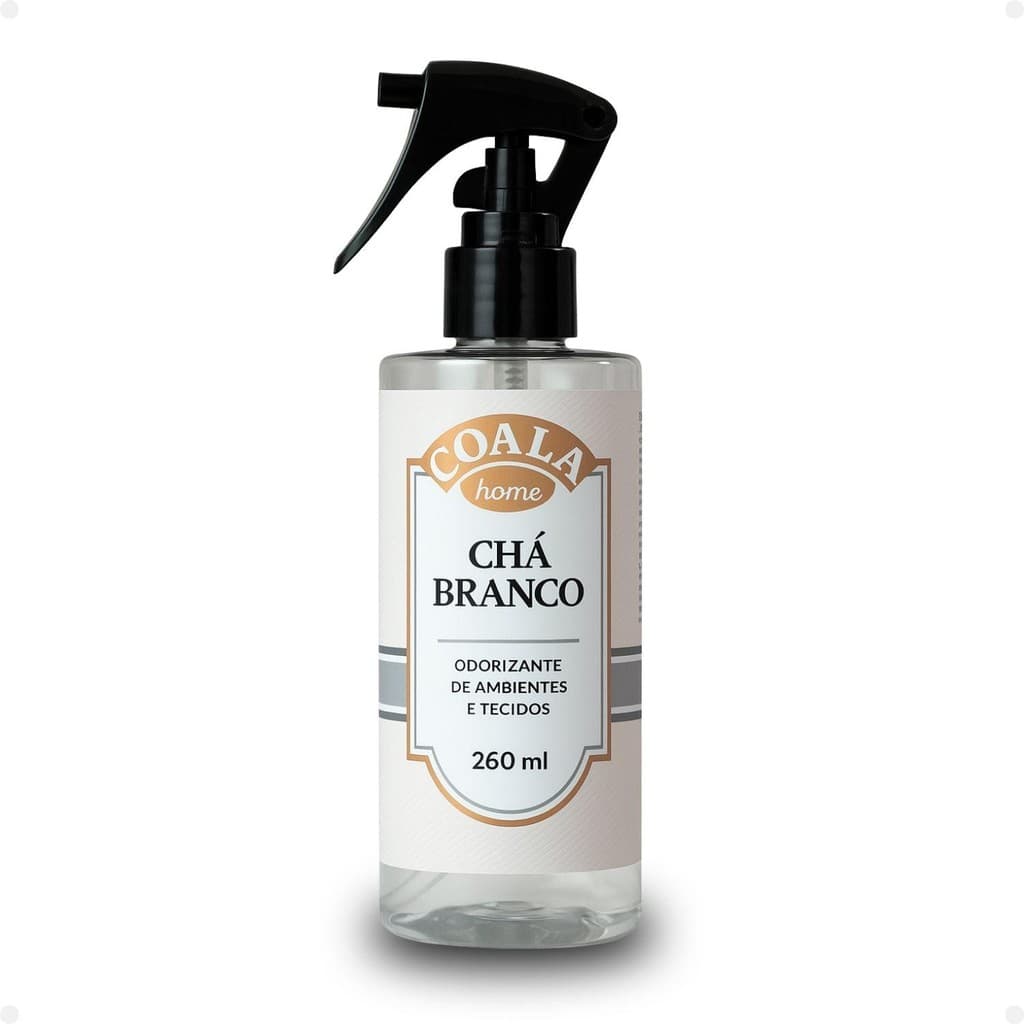 Odorizante De Ambientes E Tecidos Coala Home Chá Branco 260ml