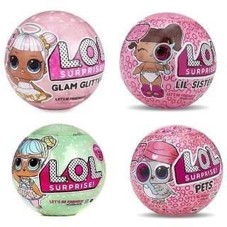 KIT 3 Bolas LOL Surprise Sparkle Series