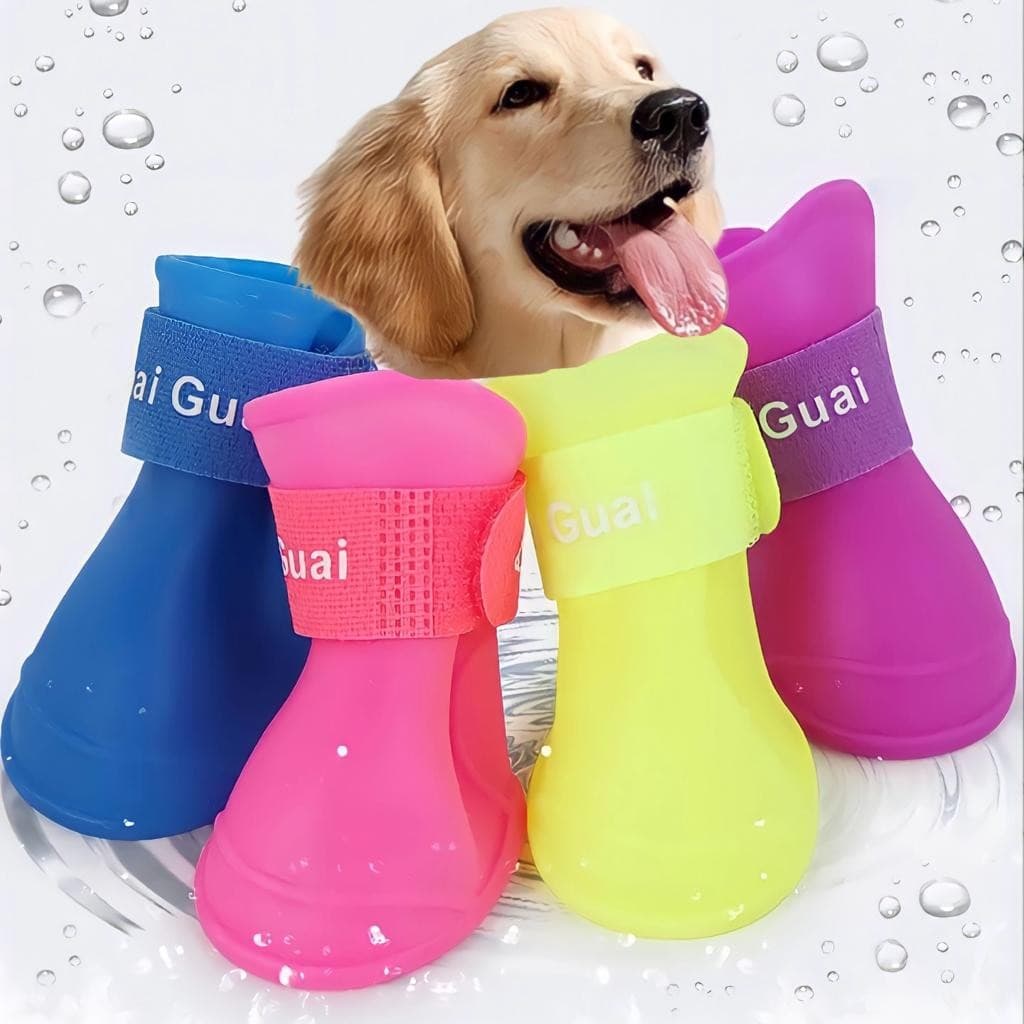 Sapato para cachorro cães Grande porte Bota Botinha De Silicone Tamanhos GG e EGG - Labrador Golden