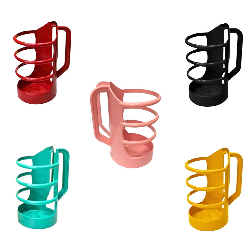 1 Suporte Porta Lata Garrafa Óleo de Cozinha 15x11x9cm Porta-Oleo, Vinagre e Molhos Redondo Cores Variadas Arca Plast