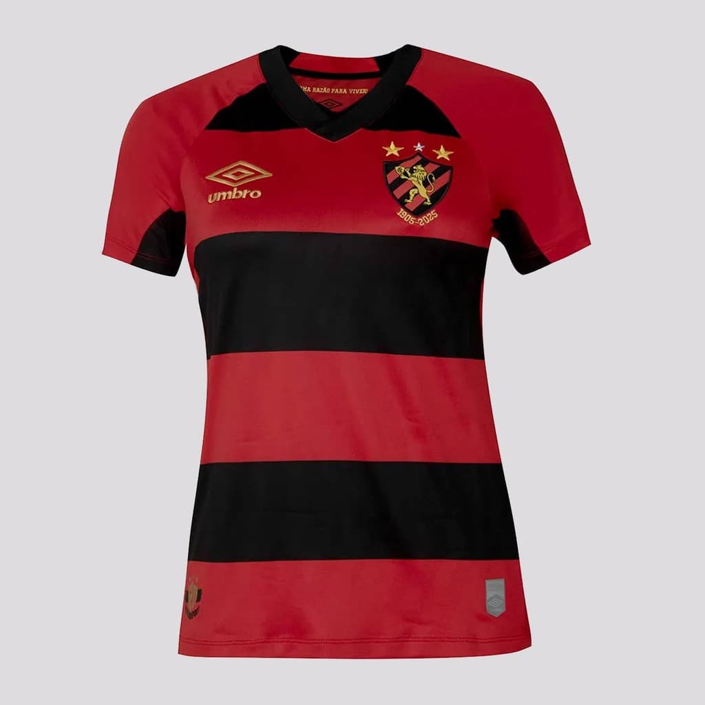 Camisa Umbro Sport Recife I 2025 Feminina