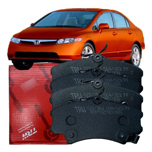 Jogo 4 Pastilha Freio Dianteiro Original Trw Civic 1997 1998 1999 2000 2001 2002 2003 2004 A 2012