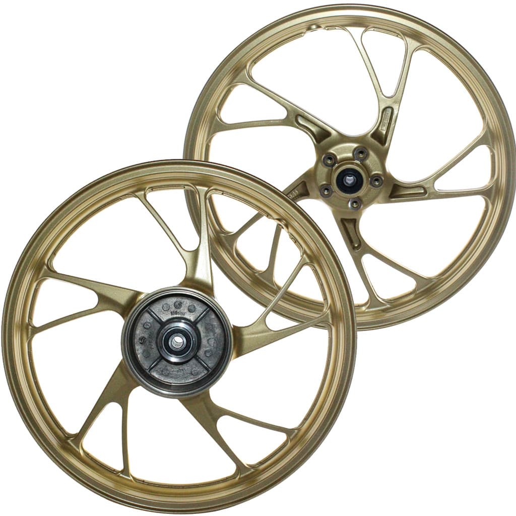 Rodas liga leve alumínio jante pé de galinha freio disco CG150 CG 160 CG160 Fan Titan ESD EX 2014 em diante rolamentos