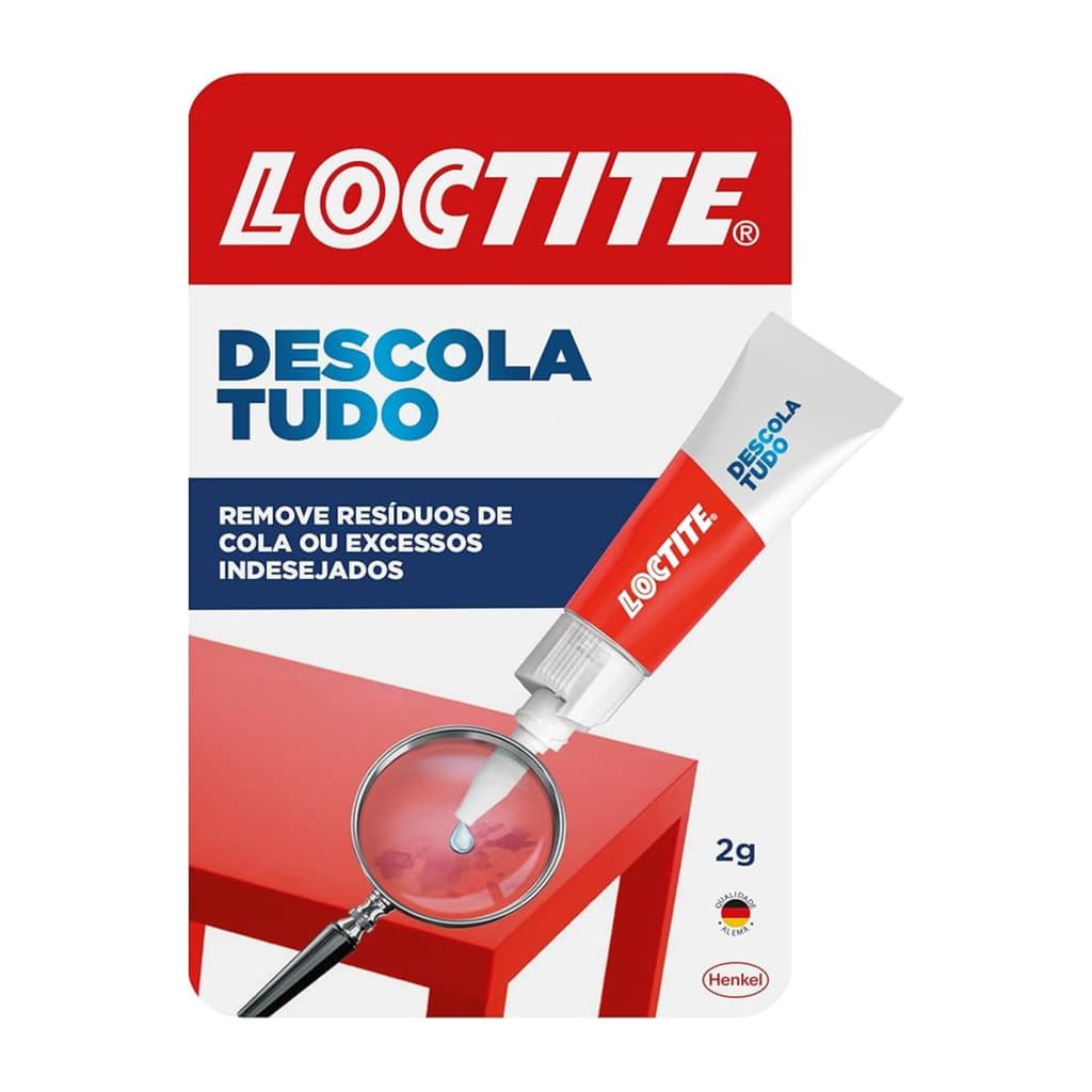Loctite Descola Tudo Removedor de Cola Multiúso Remover Super Bonder 2g