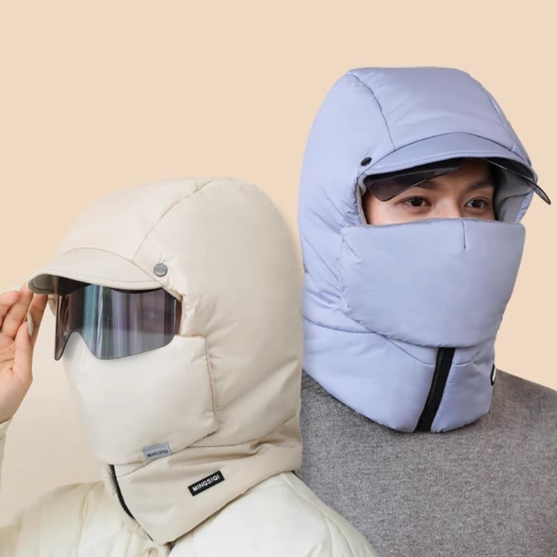 ASHLUYAK Capa Unissex Para Esqui À Prova De Vento Rosto Inteiro Chapéu De Com Óculos Ciclismo