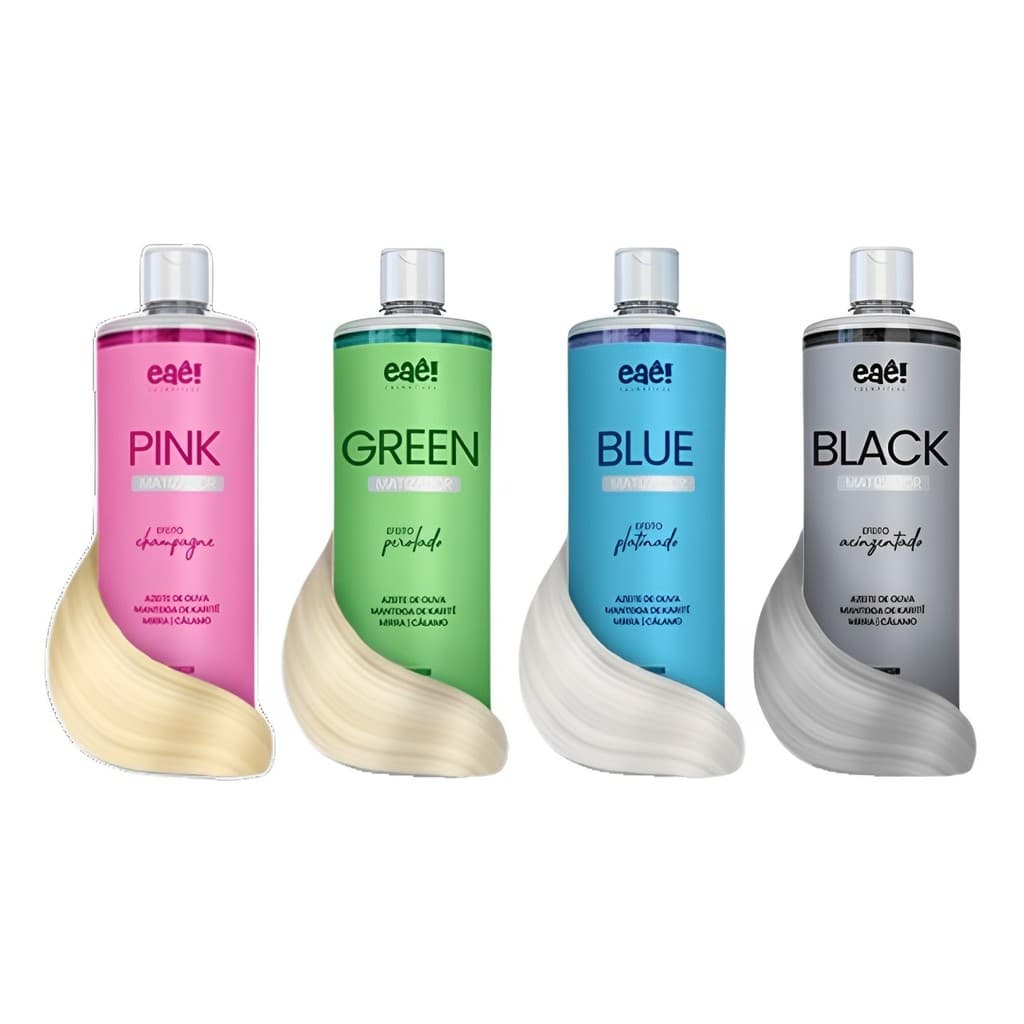 Matizador Para Loiros 300ml Tons Efeito Perolado - Acinzentado - Champagne - Platinado Eaê! Cosmeticos