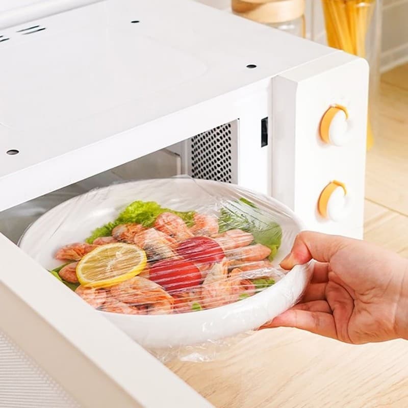 Tampa De Plástico Descartável Para Alimento