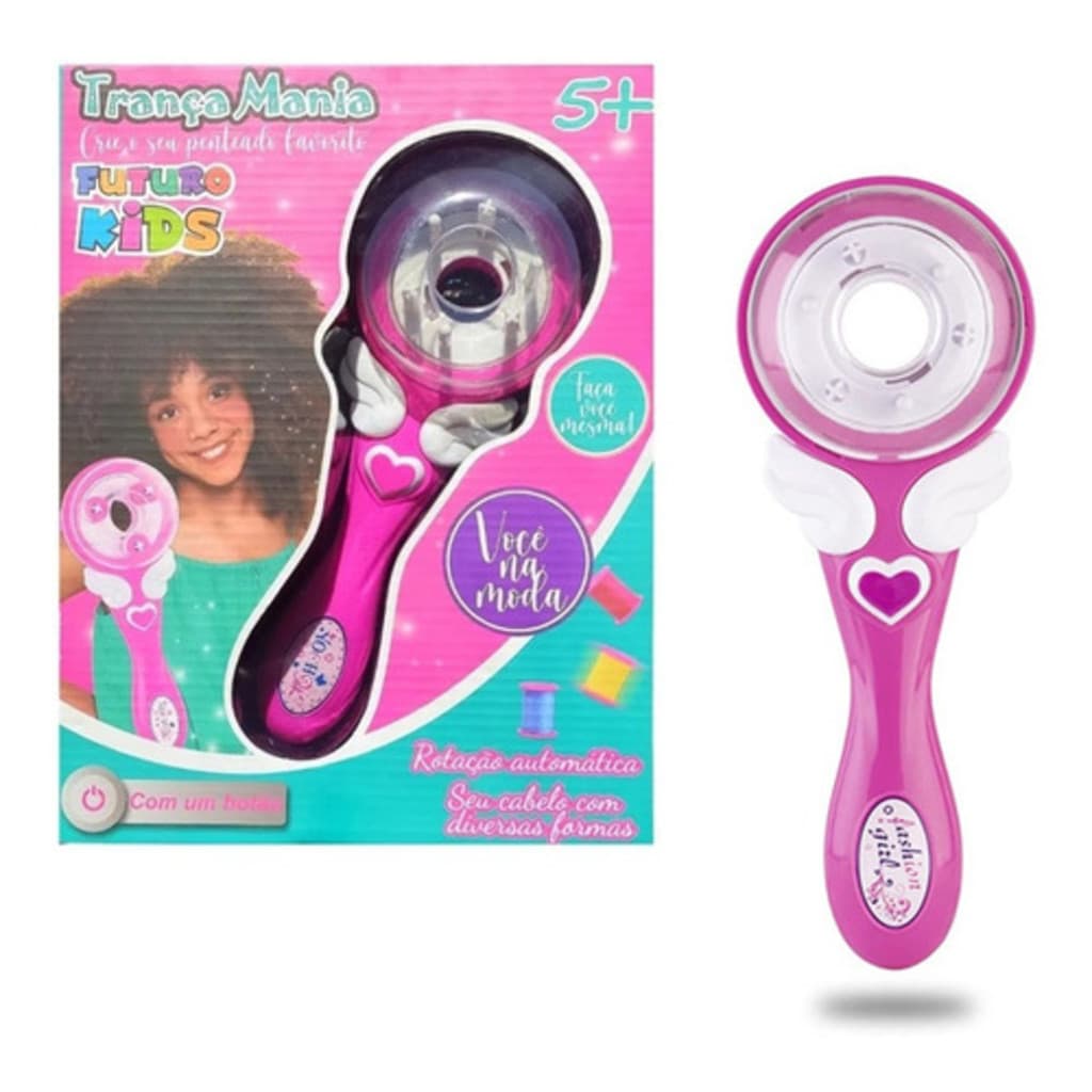 Máquina Tranca Magica Cabelo Infantil Para Menina Terere
