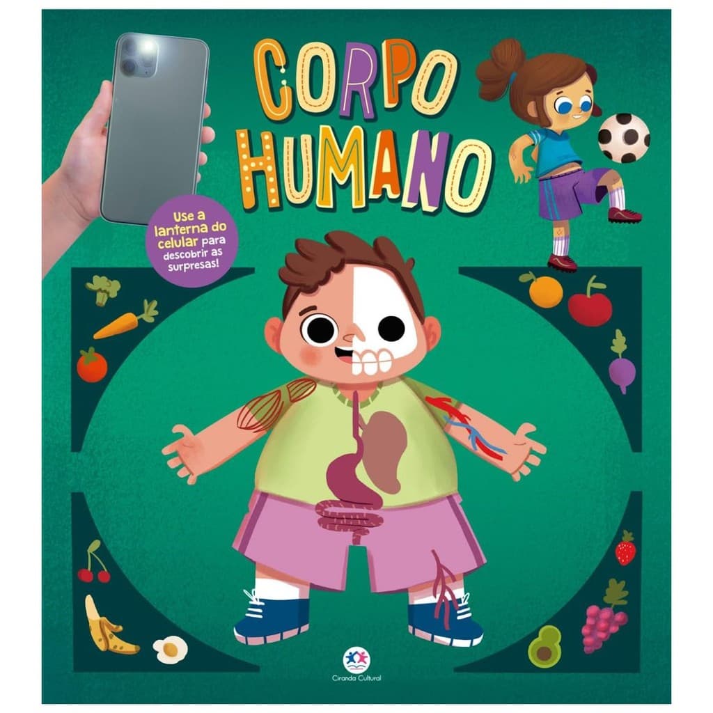 Livro Corpo Humano / Minha Lanterna Mágica - Ciranda Cultural