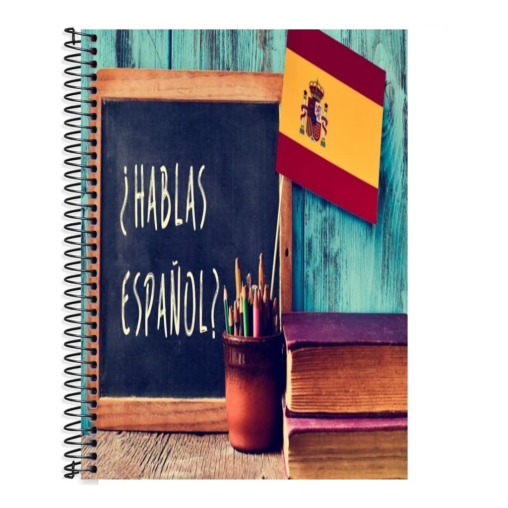 Caderno 1 Matéria Curso De Espanhol Personalizado