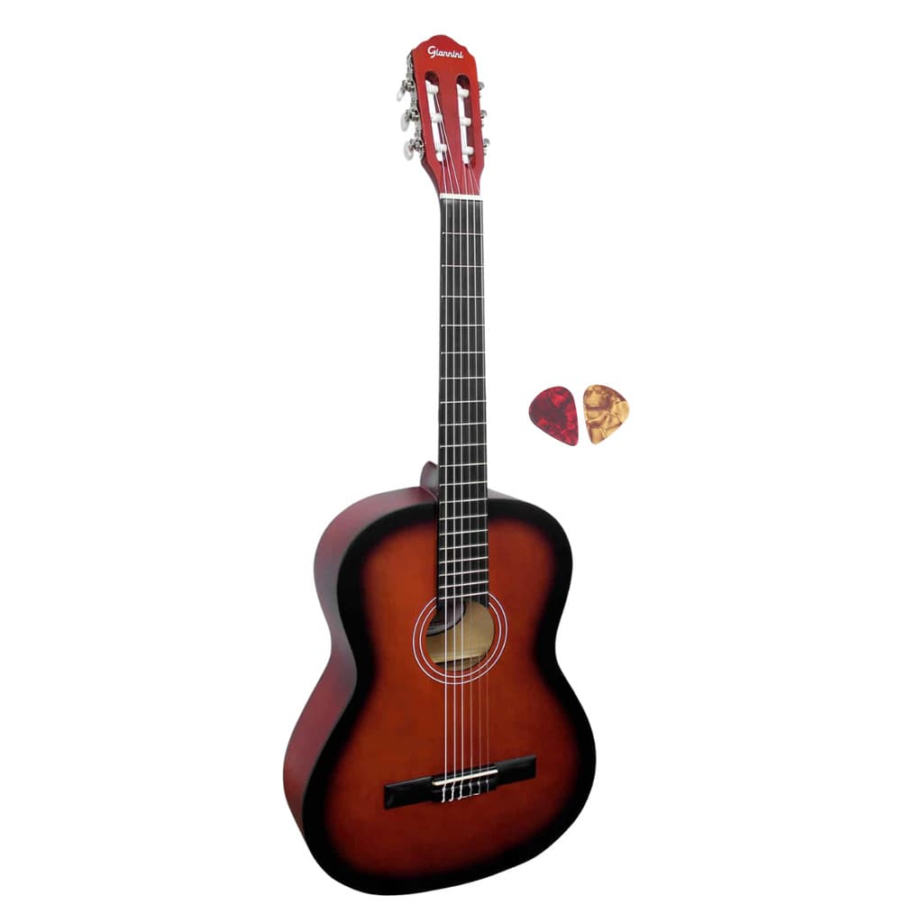Violão CANHOTO Nylon Giannini Start N-14 SBS Sunburst Satin