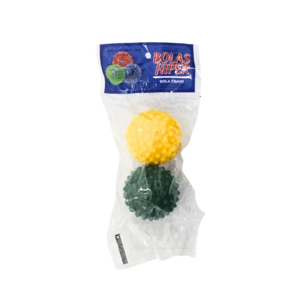 Mini Bola de Fisioterapia com Cravos - Kit com 2 Unidades Ref: 230C