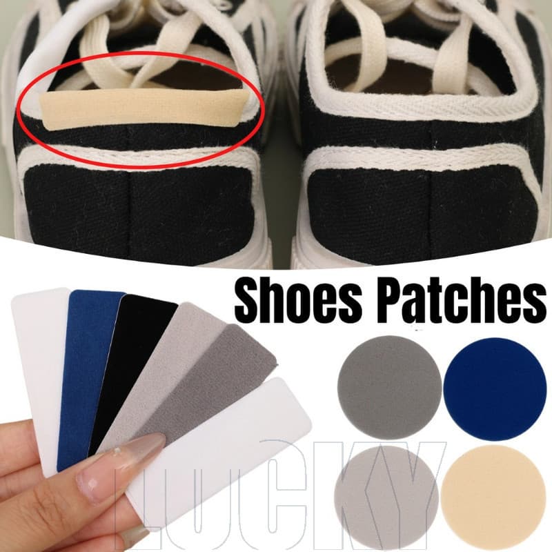 Adesivo De Reparo Danificado Para Sapatos De 30 Unidades-Remendo Universal Orifício De Sapato-Remendos De Cortáveis DIY 