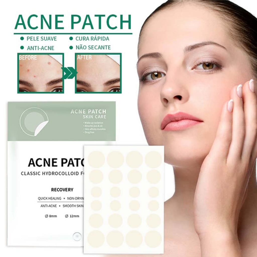 Adesivo Hidrocoloide Remendo De Acne Pimple Master Patch Kit 24 Adesivo De Espinha Estrela