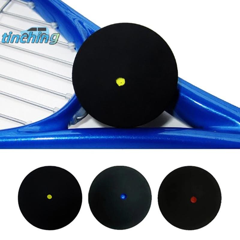 [Tinchigh] Squash De Borracha Para Raquete De Red Dot Blue Velocidade Rápida Iniciantes Ou Acessórios De Treinamento Nov